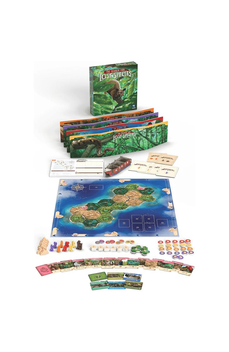 Renegade Games Studio The Search For Lost Species Board Game, Alternate, color, Multicolored