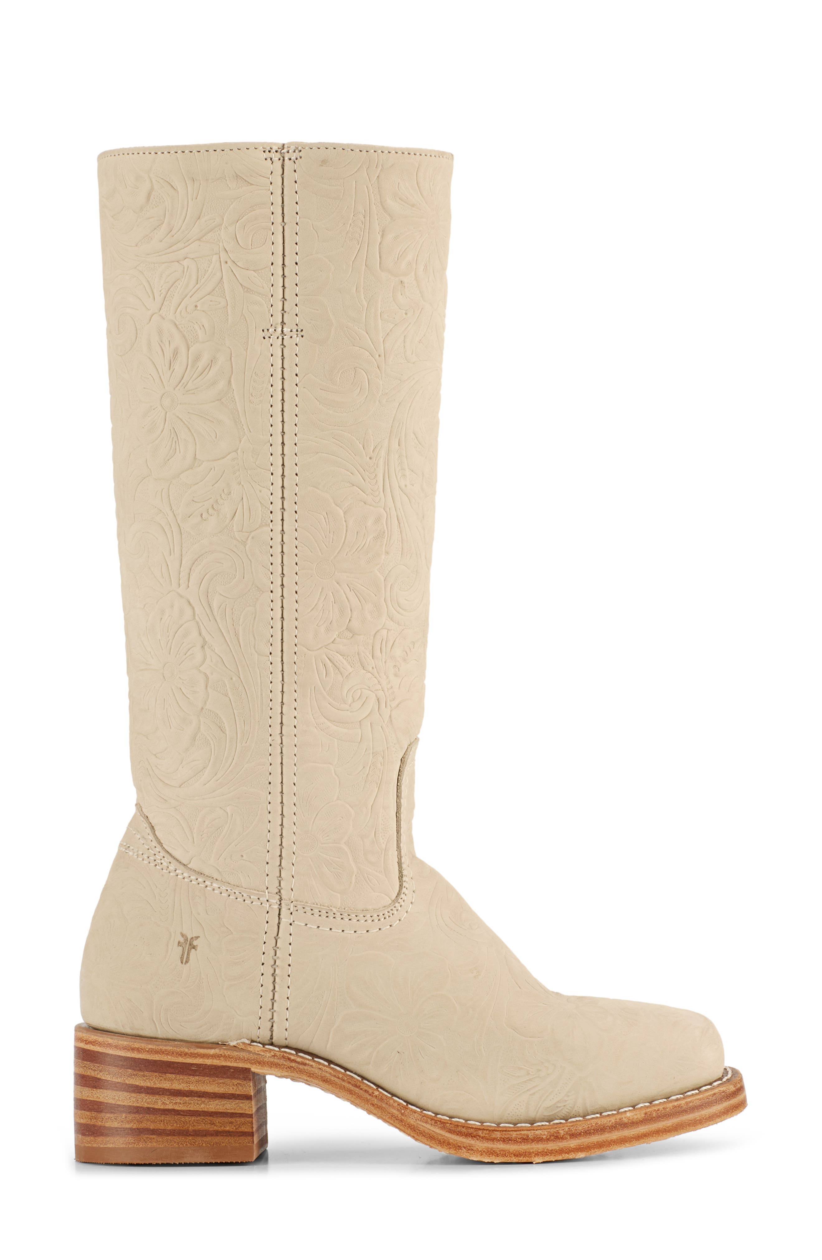 'Campus 14L' Boot, Alternate, color, IVORY FLORAL LEATHER