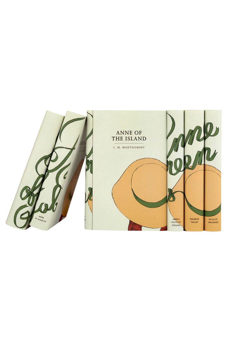 Anne of Green Gables Book Set, Alternate, color, Green