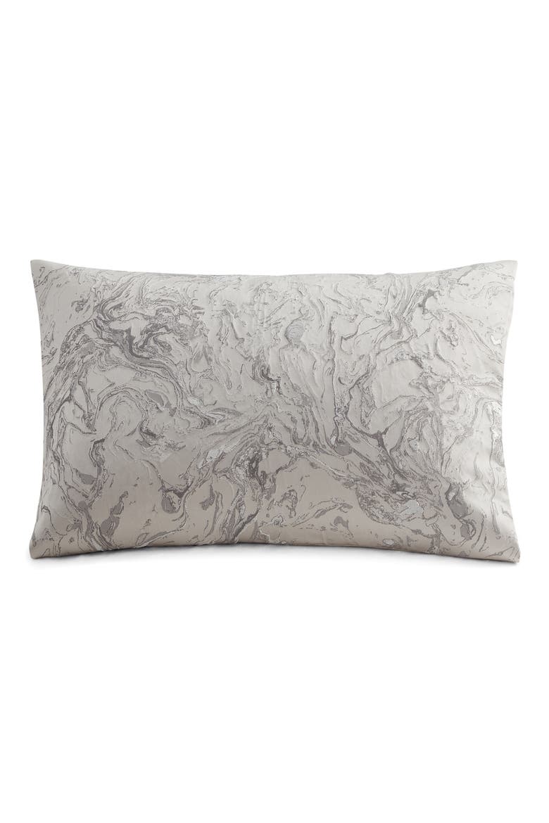 Liquid Marble Duvet Cover, Alternate, color, PLATINUM
