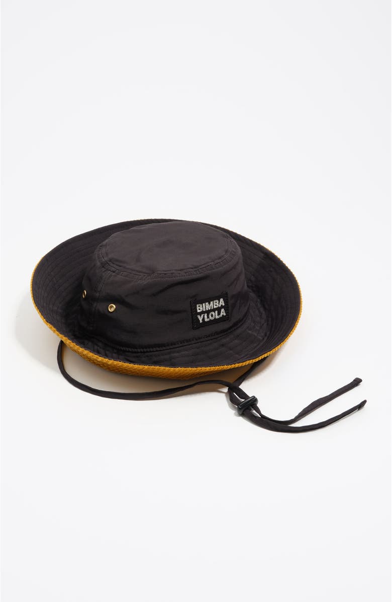 Bimba y Lola Corduroy Details Bucket Hat, Main, color, 