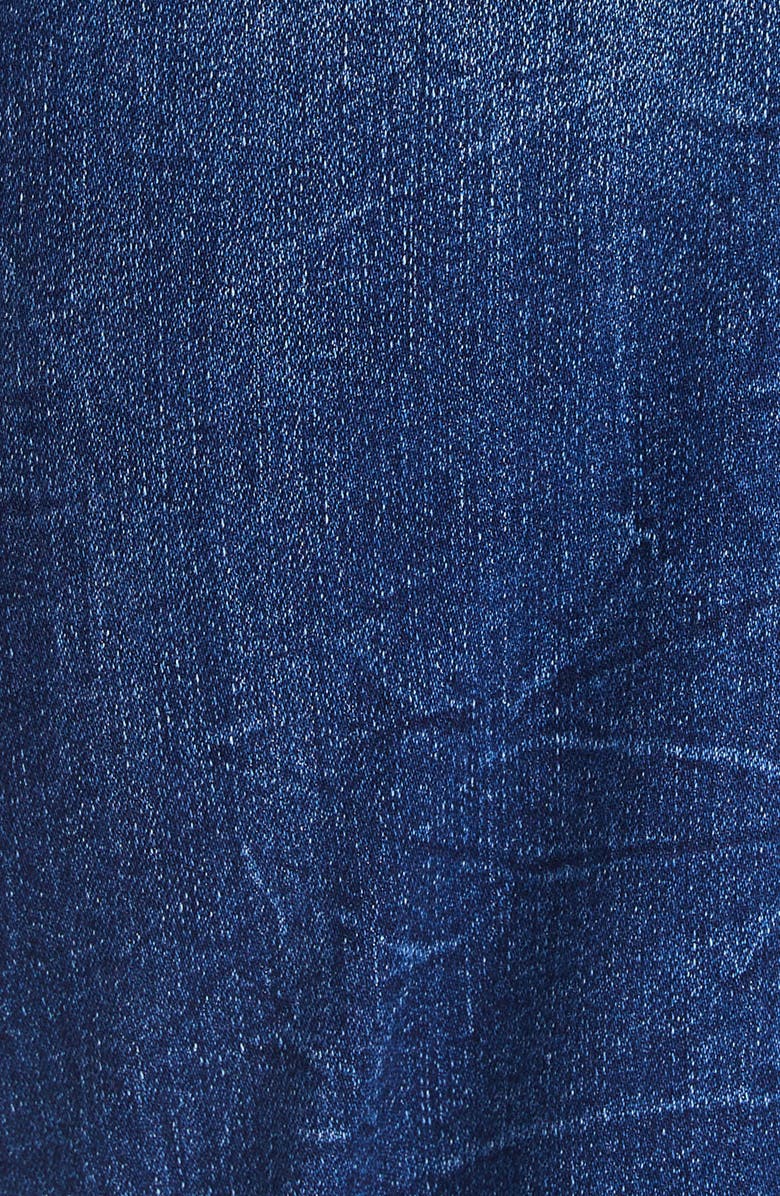 Bayeas Ripped Mid Rise Crop Wide Leg Jeans, Alternate, color, 