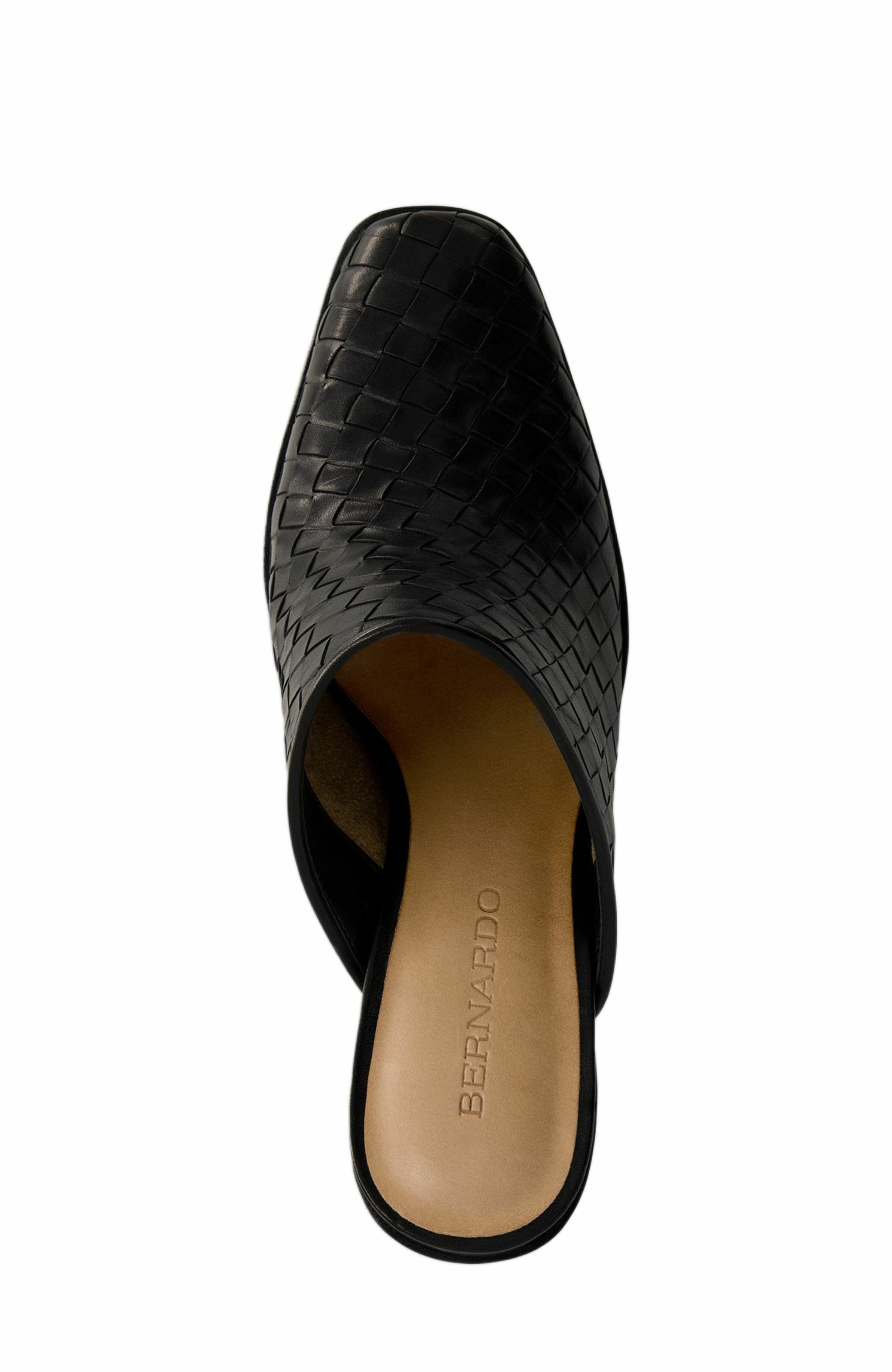 Bernardo Footwear Britt Woven Heeled Mule, Alternate, color, 