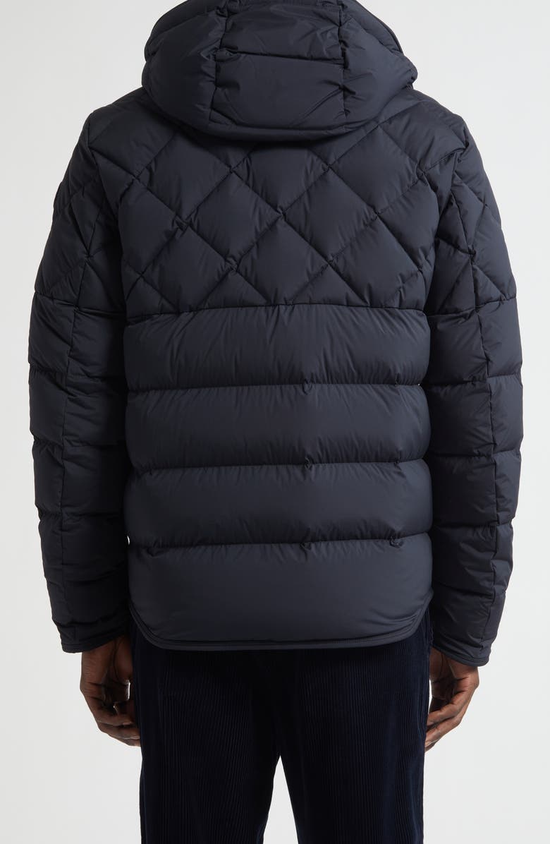 Moncler Cecaud Down Puffer Jacket, Alternate, color, Navy