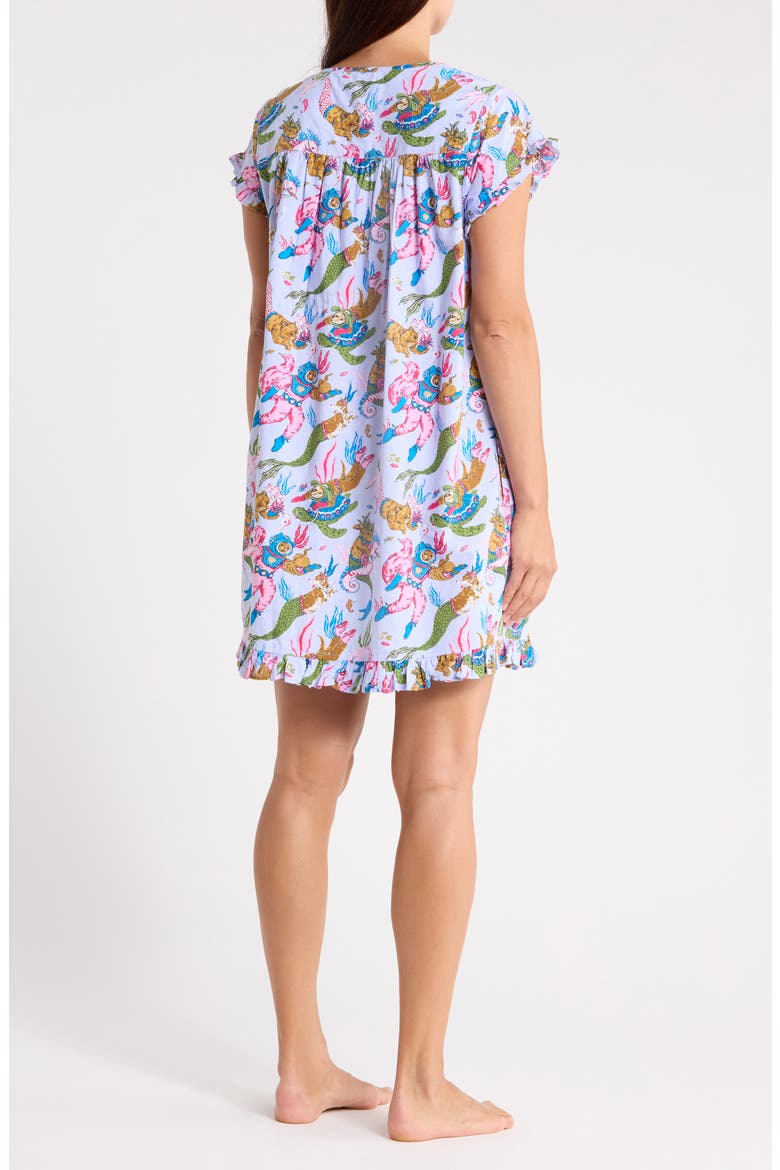 Pintuck Nightgown, Alternate, color, LAVENDER SORBET