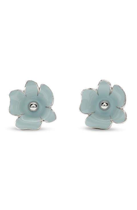 flower stud earrings