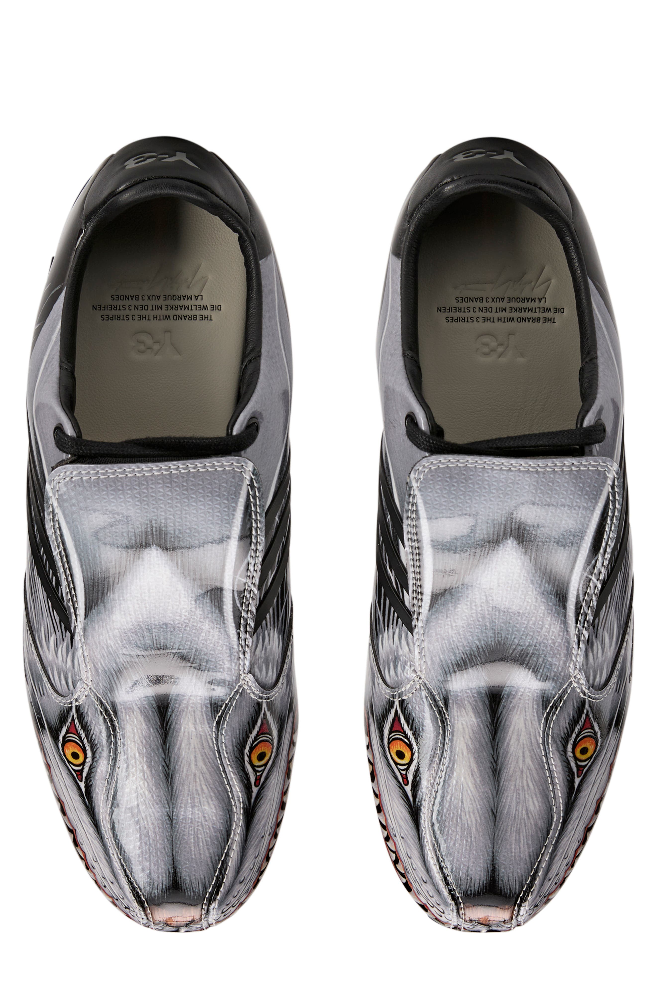 Y-3 F50 Tunit Firm Ground Football Boot, Alternate, color, Black/ Black/ Blk