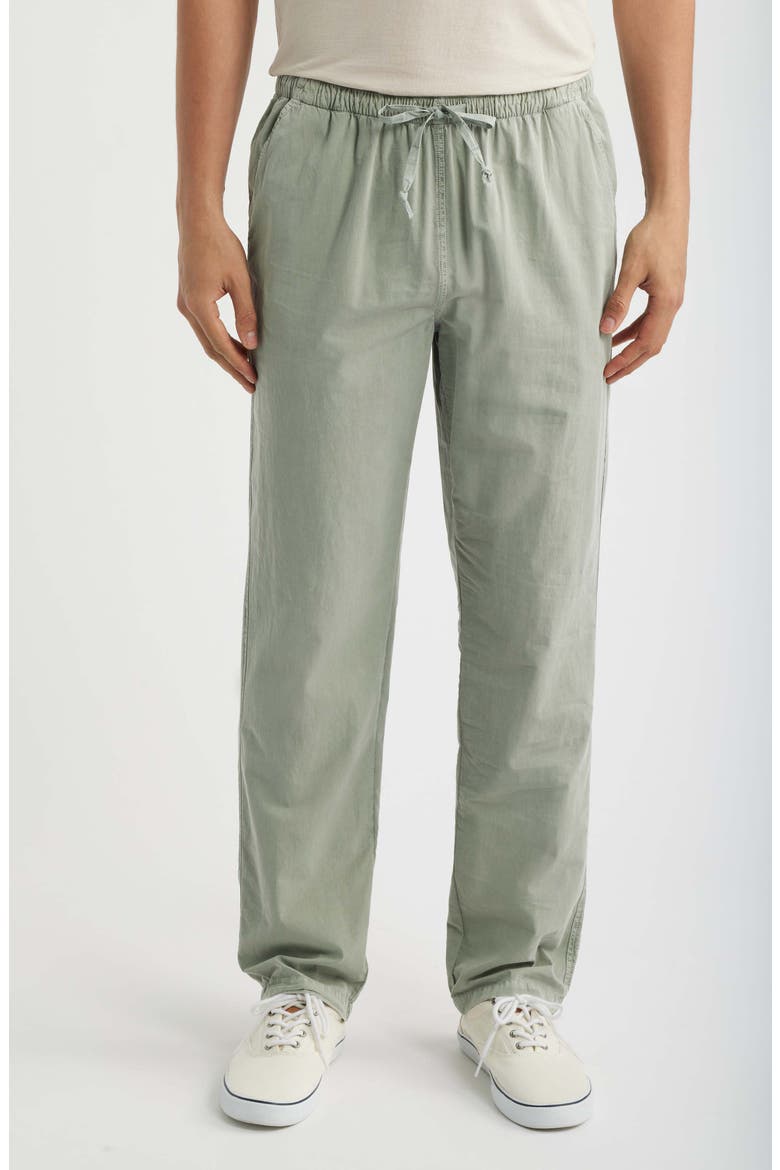 Air Organic Cotton Drawstring Pants, Main, color, RIVERSTONE