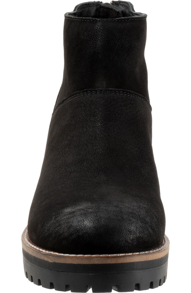 SoftWalk<sup>®</sup> Elmhurst Platform Bootie, Alternate, color, Black Nubuck
