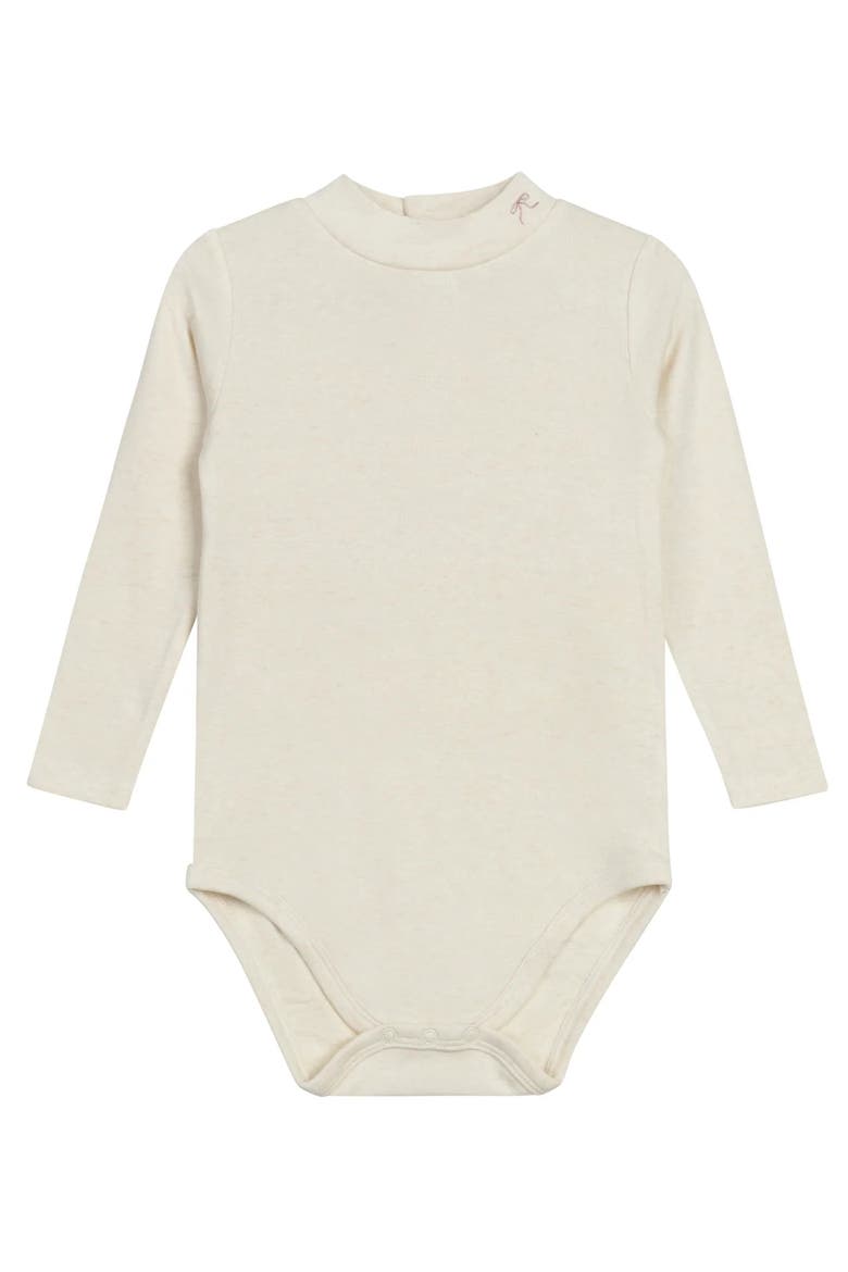 Bird Seam Collection - Bodysuit + Overalls, Alternate, color, Cream Burgundy