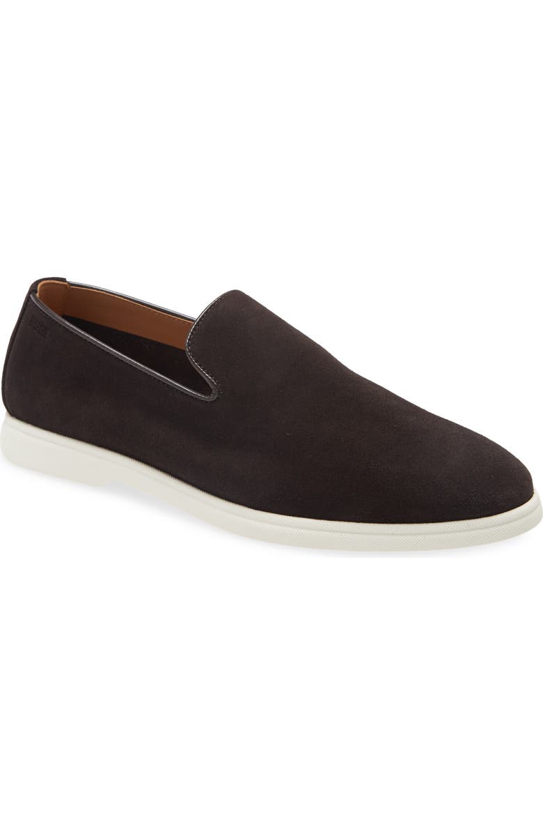 BOSS Sienne Sienne Suede Venetian Loafer, Main, color,