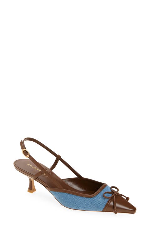 Women's Stuart Weitzman Low & Kitten Heels | Nordstrom