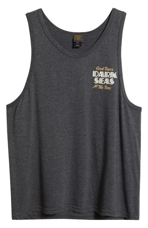 Dark Seas Easy Going Graphic Tank In Black