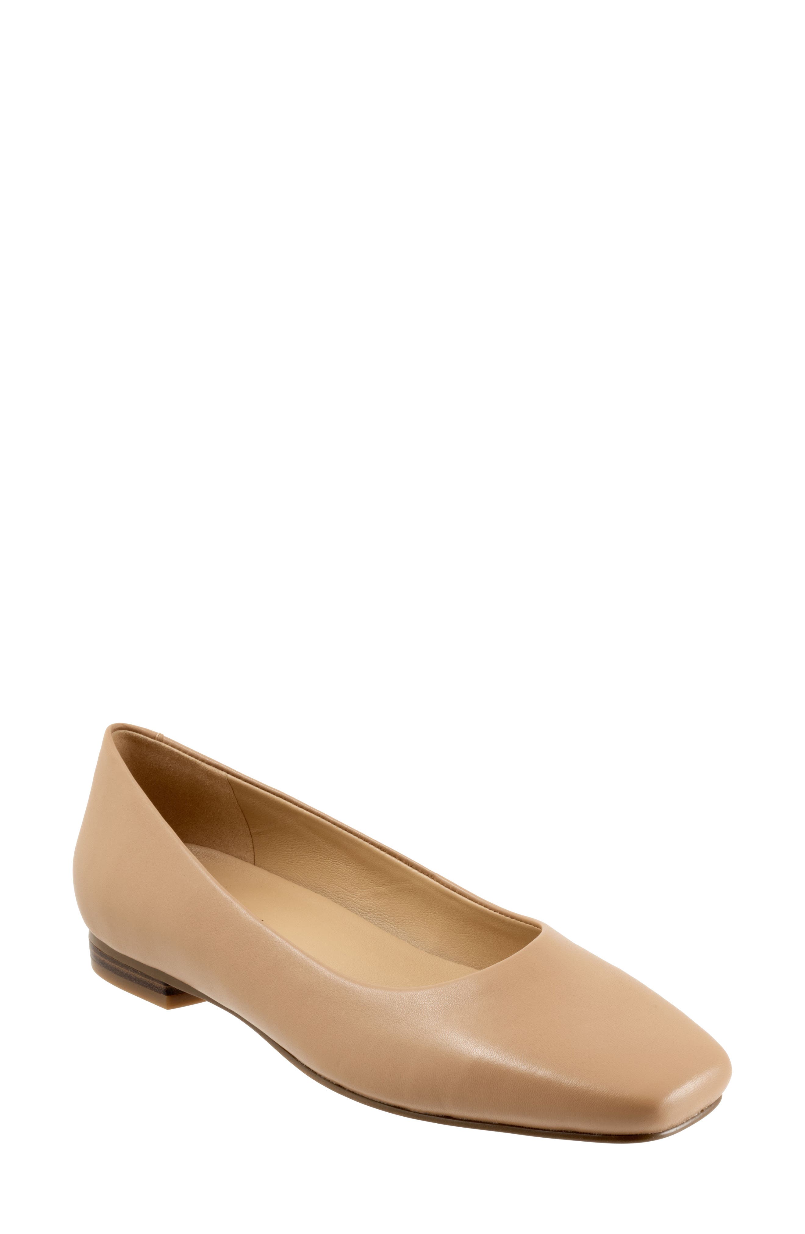 Trotters Honor Flat, Main, color, Beige