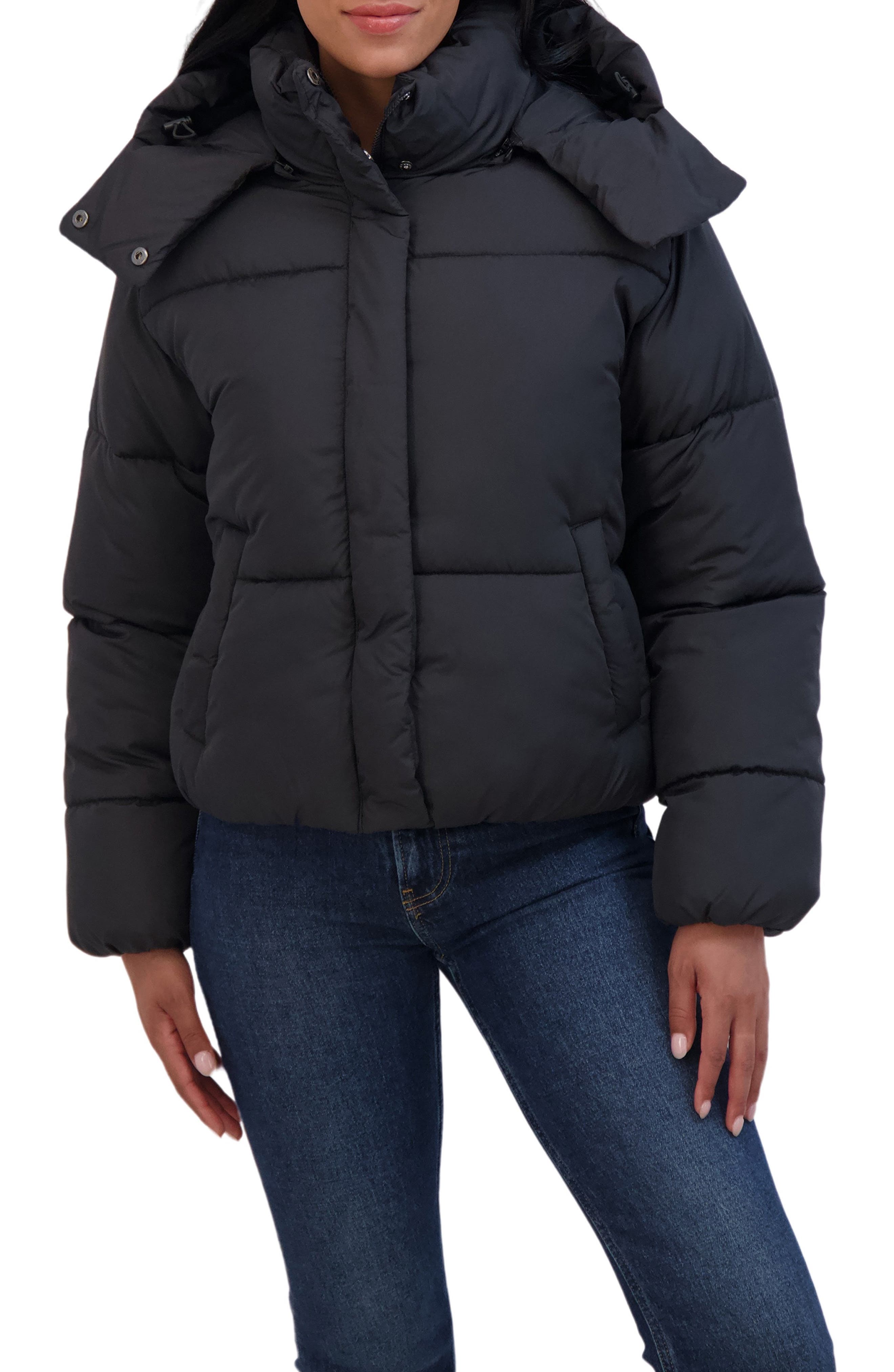 Sebby Short Hooded Puffer Jacket