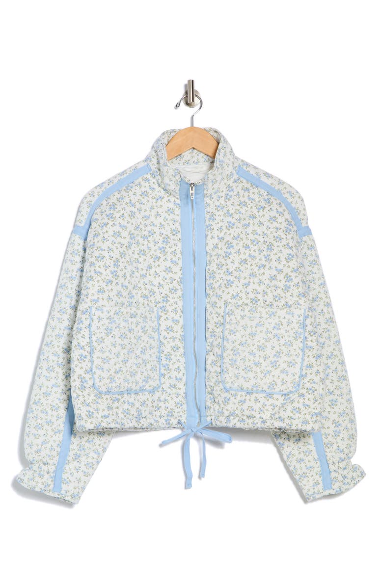 Cropped Quilted Jacket