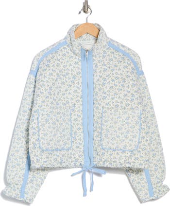 Cropped Quilted Jacket