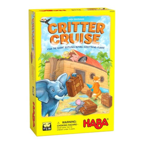 Critter Cruise - Cooperative Noah's Ark Memory Game, Board Game for Kids & Family Night for 3 Year Olds & Up, Made in Germany