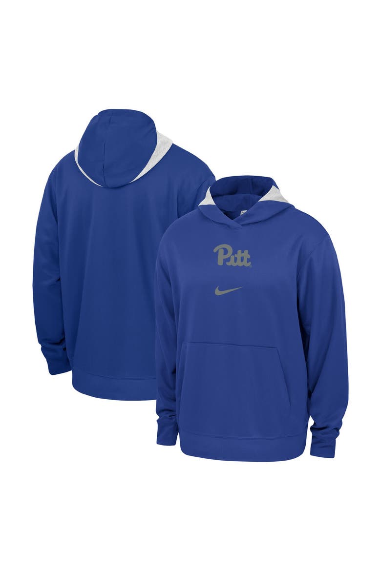 Men's Nike Royal Pitt Panthers Basketball Spotlight Performance Pullover Hoodie, Alternate, color, Royal