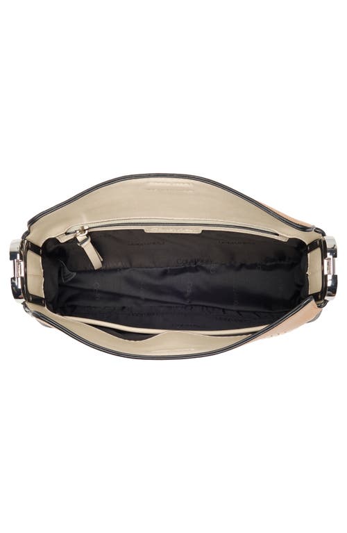 Shop Calvin Klein Fay Whipstich Canvas Shoulder Bag