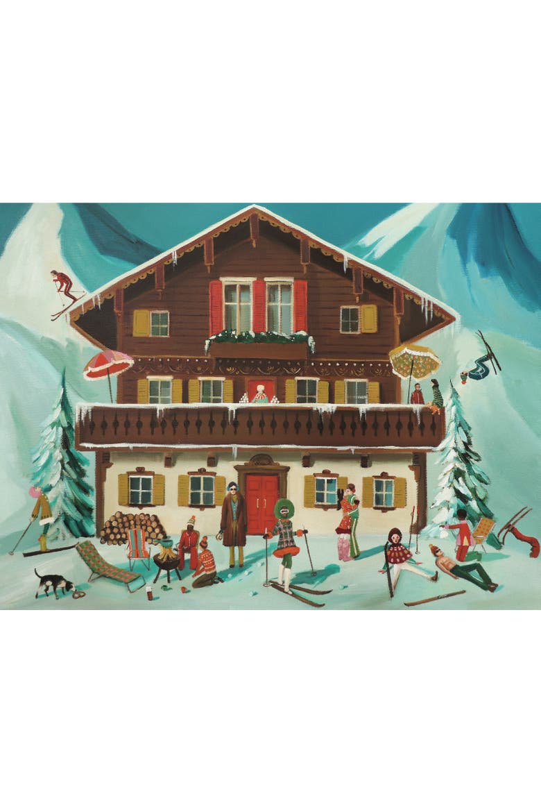 Mountain Moguls 1000 Piece Puzzle, Alternate, color, No Color