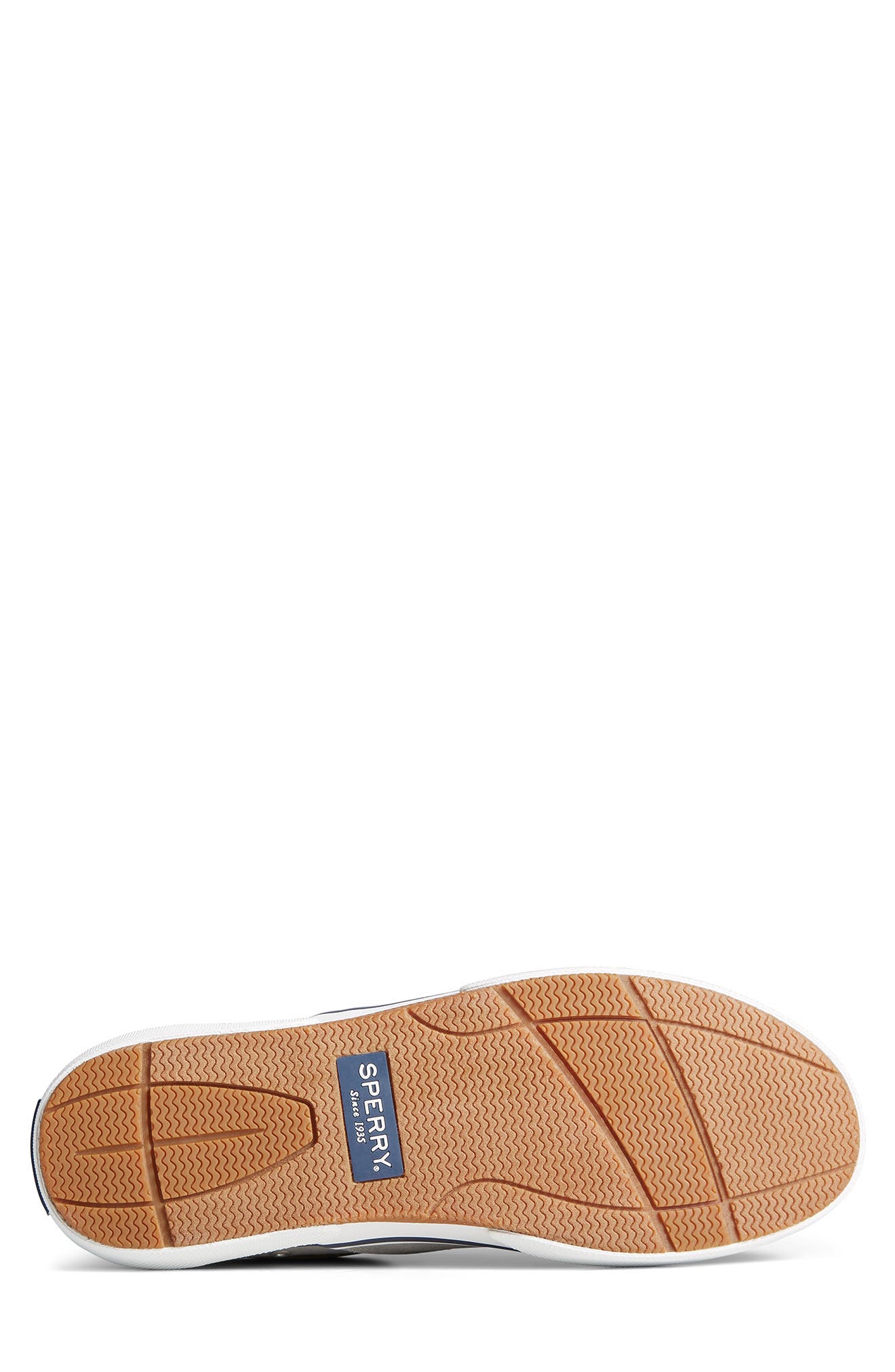 Sperry Halyard Saltwashed Low Top Sneaker - Wide Width Available, Alternate, color, Grey