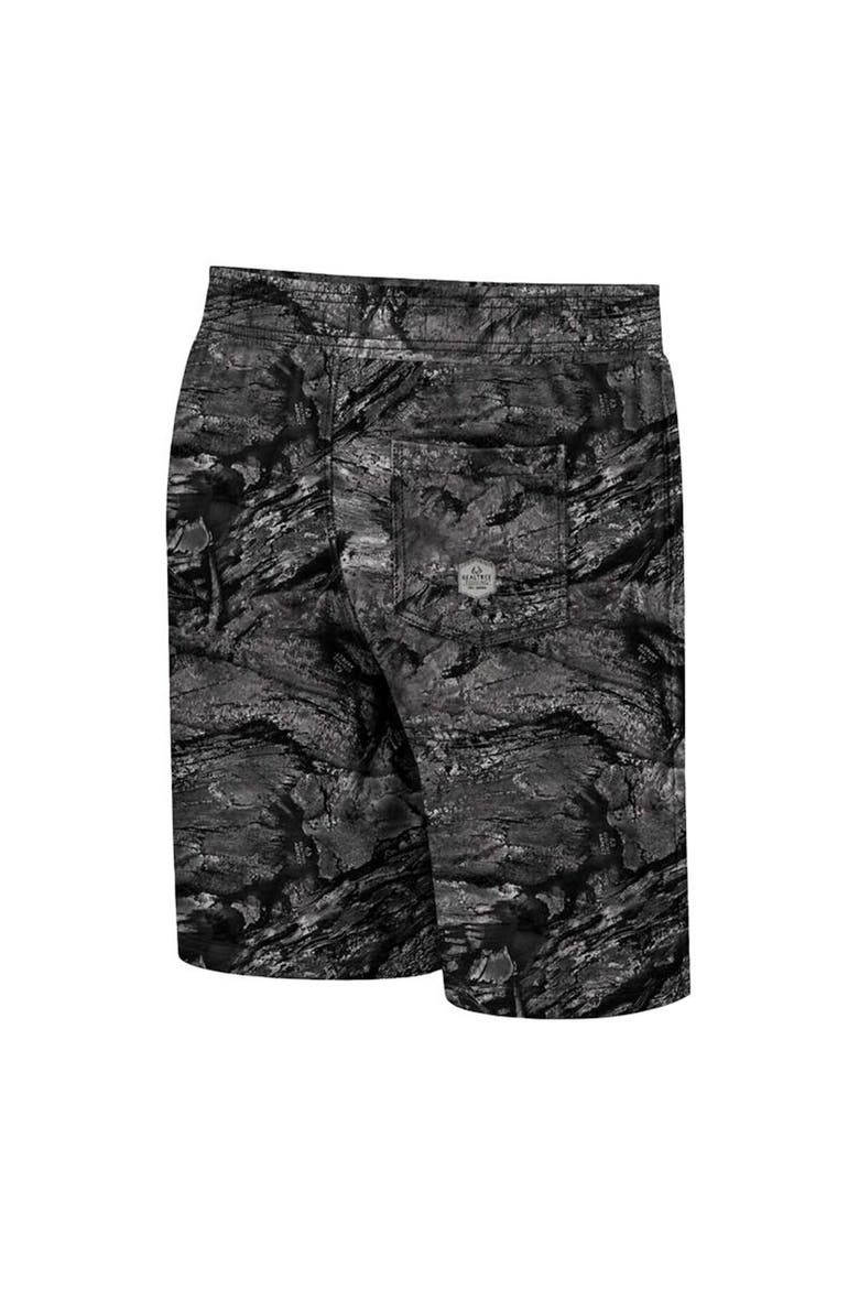 Men's Colosseum Charcoal UCF Knights Realtree Aspect Ohana Swim Shorts, Alternate, color, Charcoal
