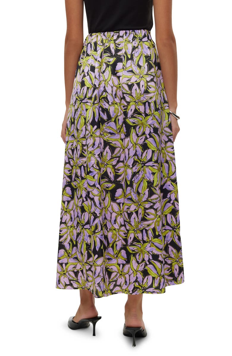 VERO MODA Kyra Drape Maxi Skirt, Alternate, color,