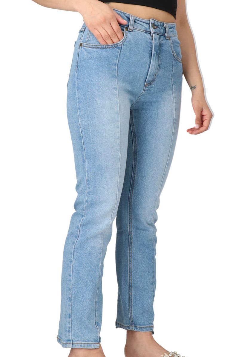 Cavalli Class Seam Split Hem Jeans, Alternate, color, 