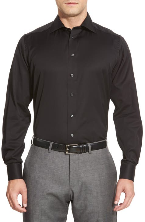 Men s Black Button Down Dress Shirts Nordstrom