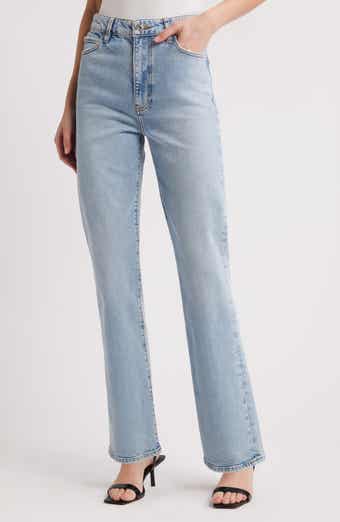 FRAME The Pixie Ruler High Waist Straight Leg Jeans