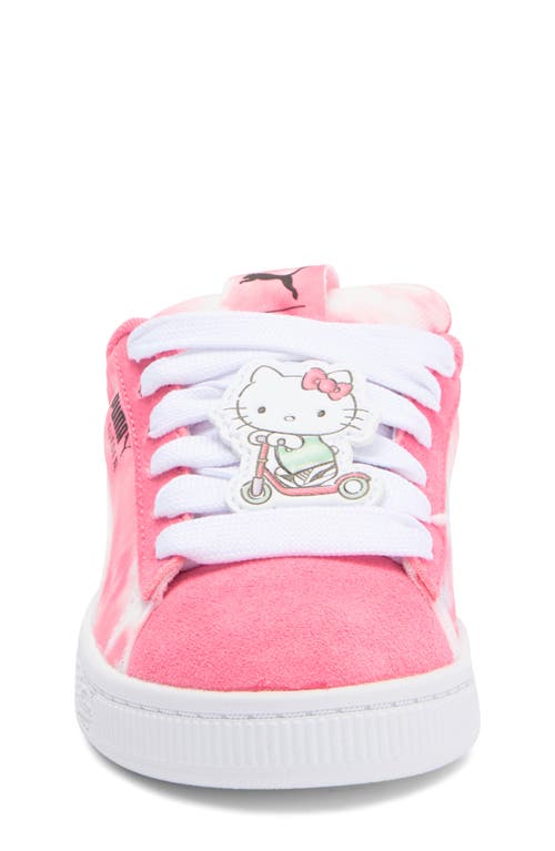 Puma X Hello Kitty® & Friends Kids' Suede Xl Sneaker In Magic Rose-peaceful Blue