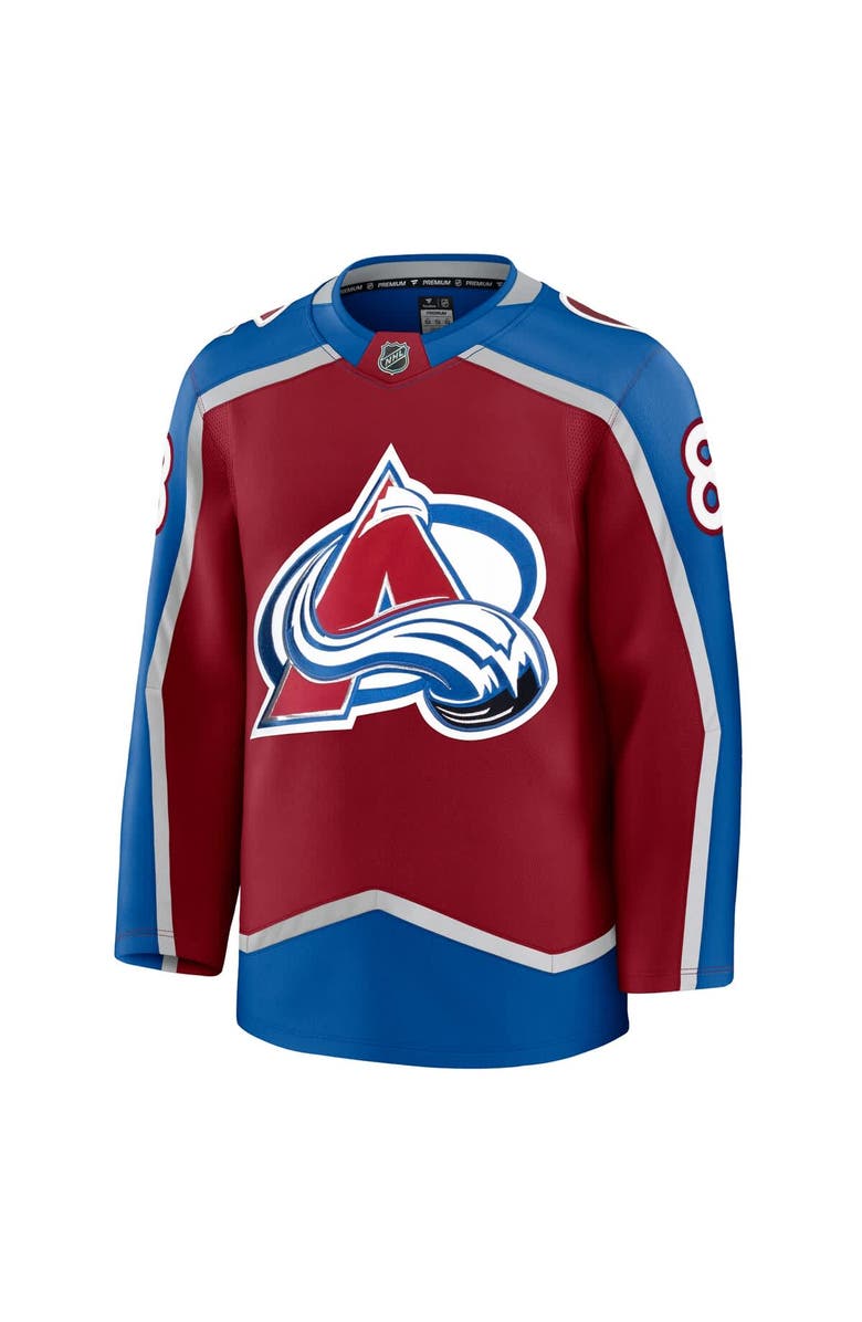 FANATICS Men's Fanatics Cale Makar Burgundy Colorado Avalanche Home Premium Jersey, Alternate, color,
