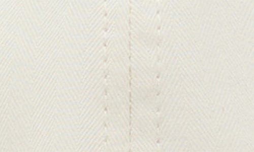 Mango Solid Baseball Cap In White