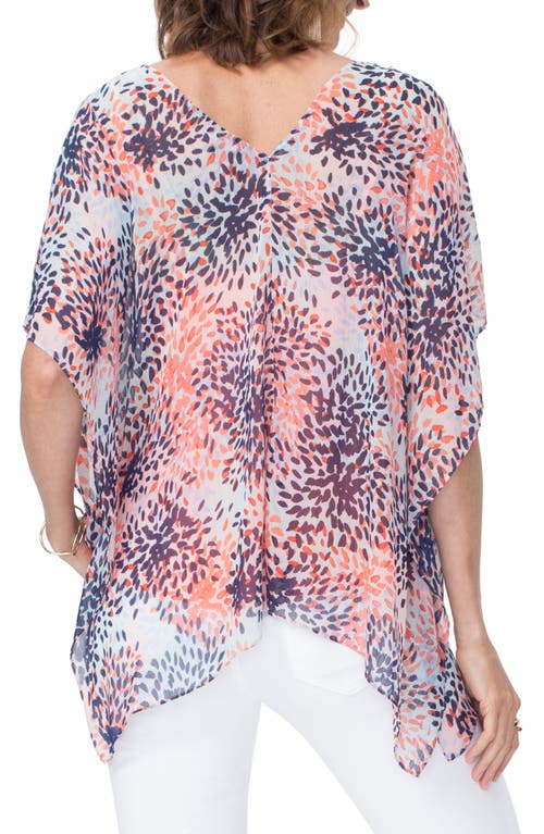 Nydj Printed Chiffon Caftan