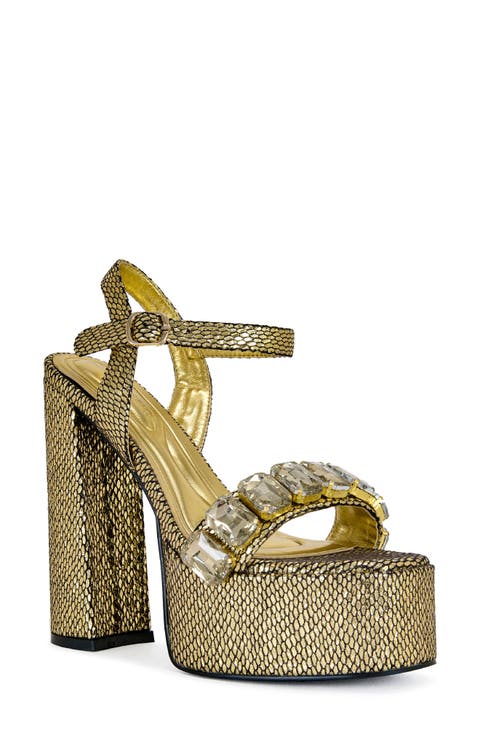 Kamilla Ankle Strap Platform Sandal (Women)