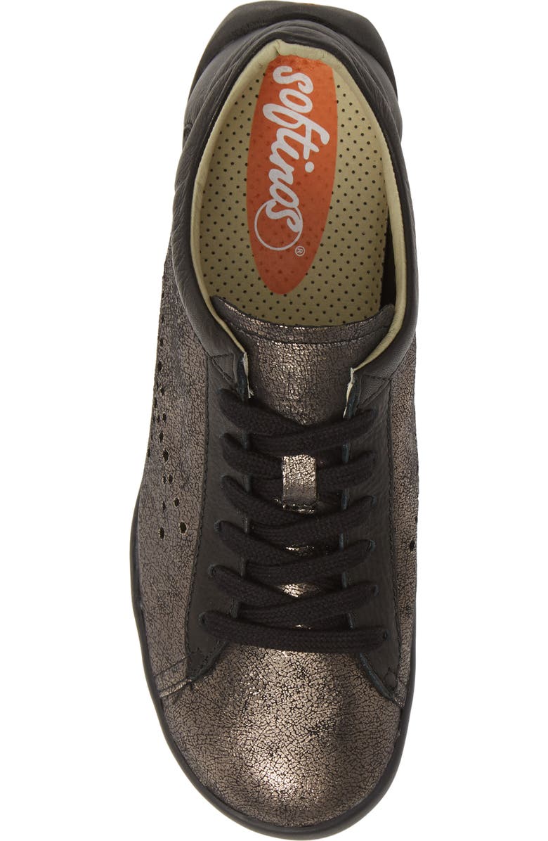 Softinos by Fly London Nie Perforated Low Top Sneaker, Alternate, color,