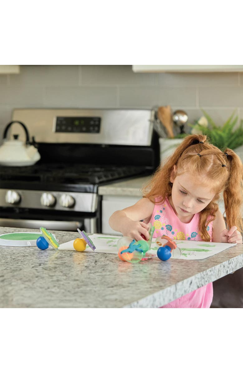 Kaplan Early Learning Company Jumbo Stamp Pads - Set of 5, Alternate, color, 