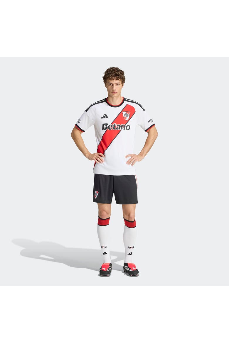 Men's adidas White Club Atlético River Plate 2026/27 Home Replica Jersey, Alternate, color, White
