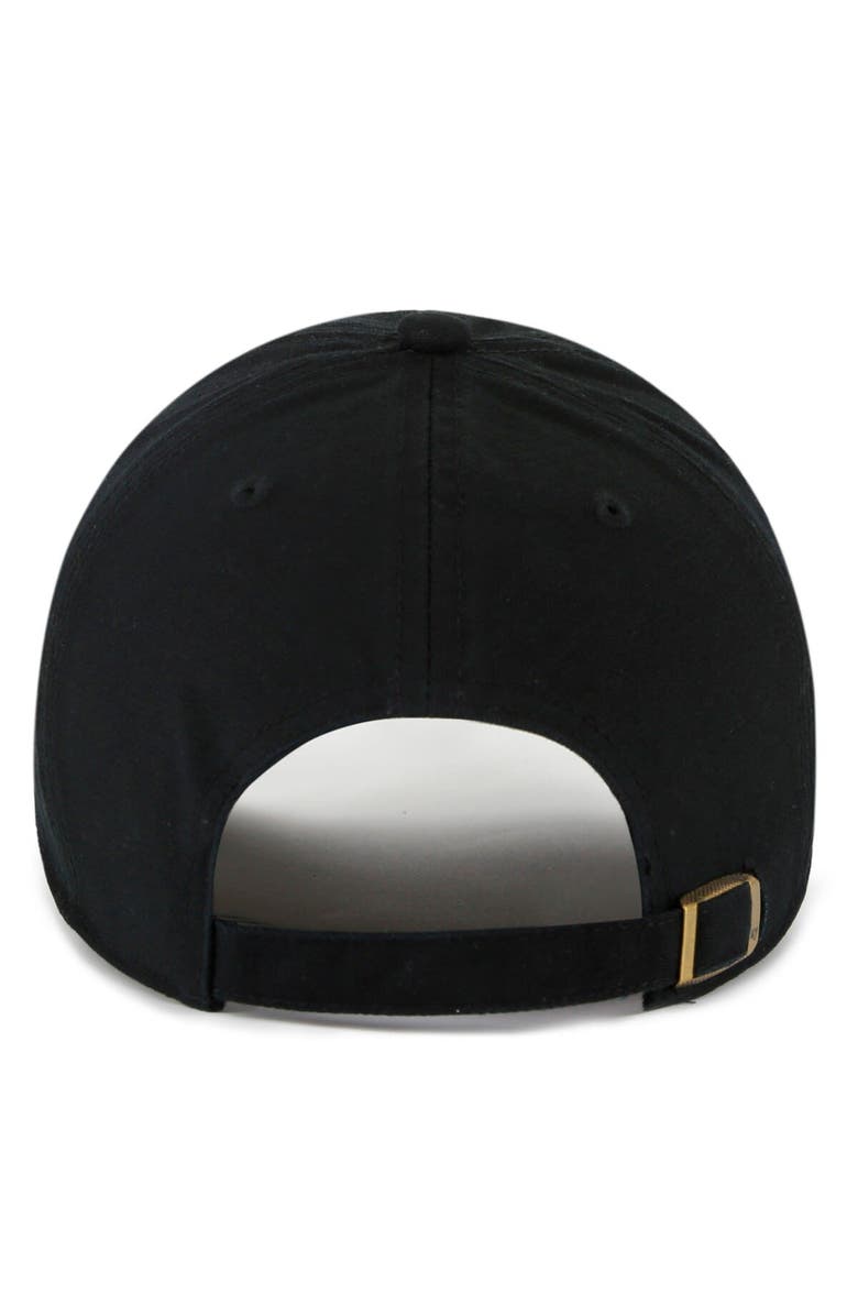 '47 Men's '47  Black New Orleans Saints Vernon Clean Up Adjustable Hat, Alternate, color, 