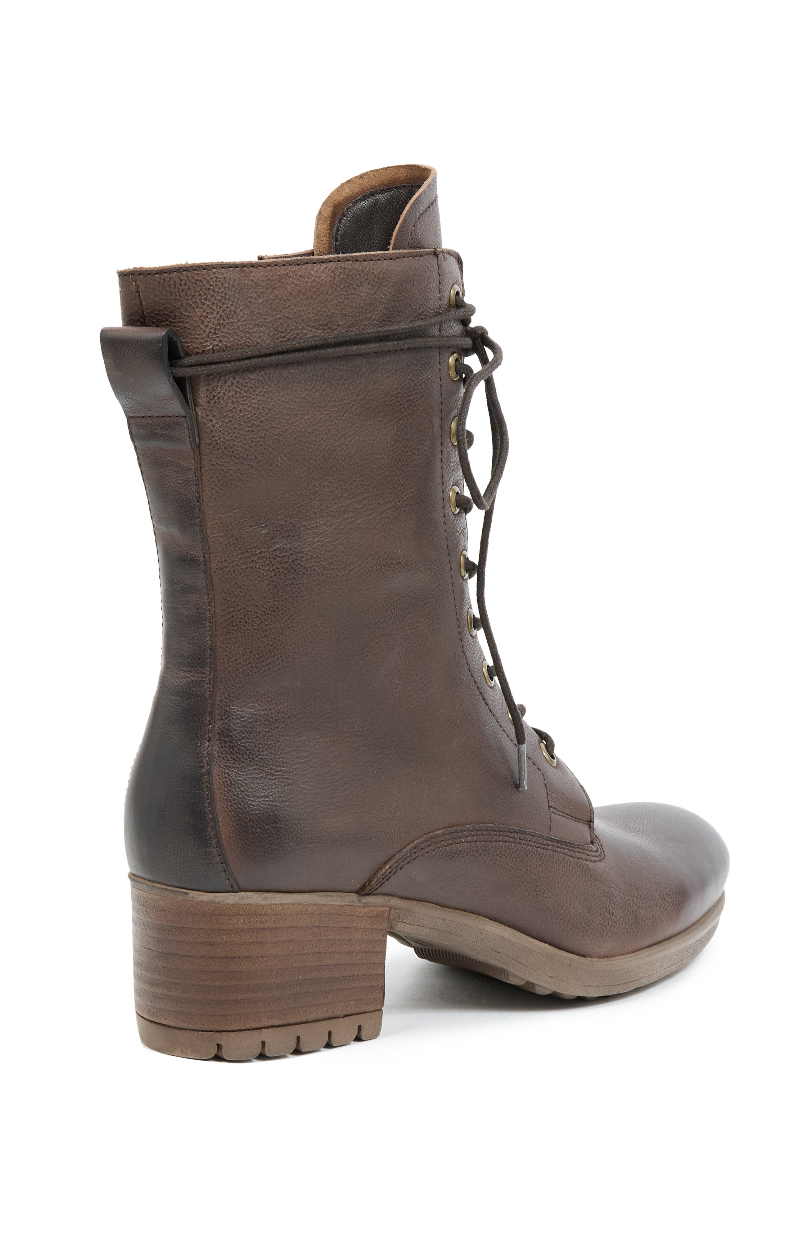 Celtic 
Co. BLOCK HEEL DERBY BOOT, Alternate, color, Brown Leather