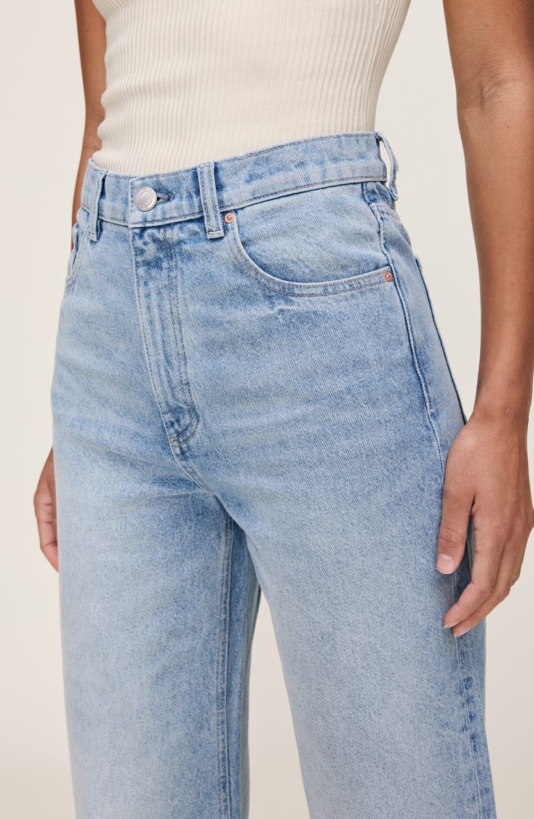 DL1961 Karmine Refined High Rise Wide Leg Jeans, Alternate, color, 