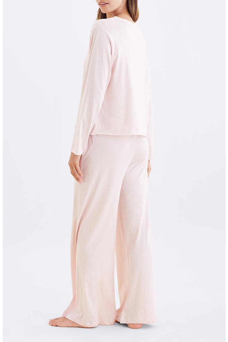 Jada Organic Cotton Pajama Pants, Alternate, color, PINK