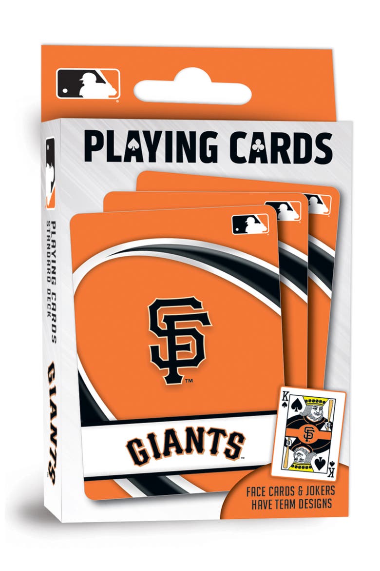 San Francisco Giants Playing Cards, Main, color, Multicolor