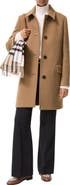 Burberry Wool Cashmere Gosford Tailored Coat