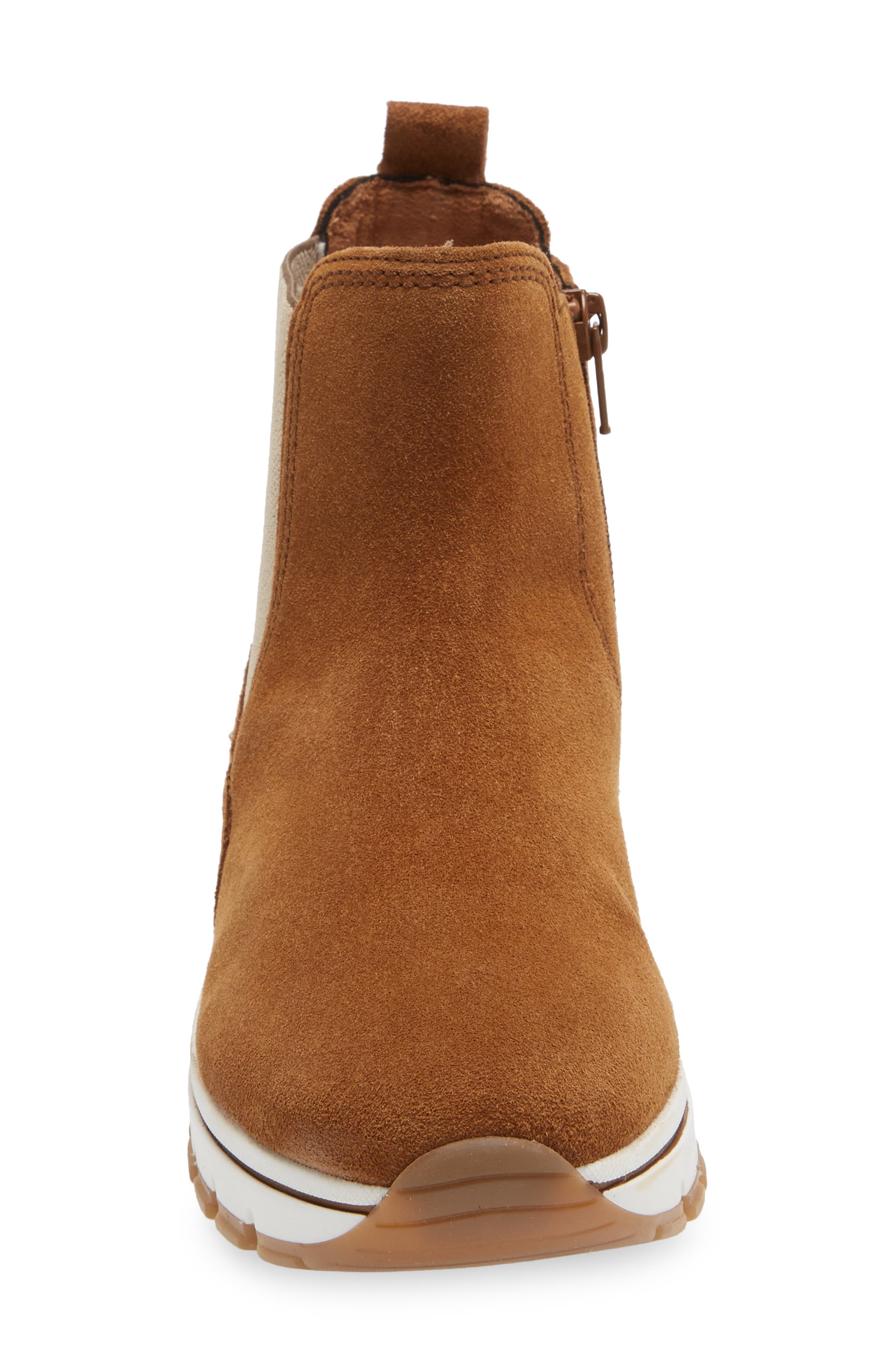 Wedge Bootie, Alternate, color, COGNAC