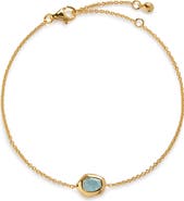 Monica Vinader Odyssey Aquamarine Chain Bracelet
