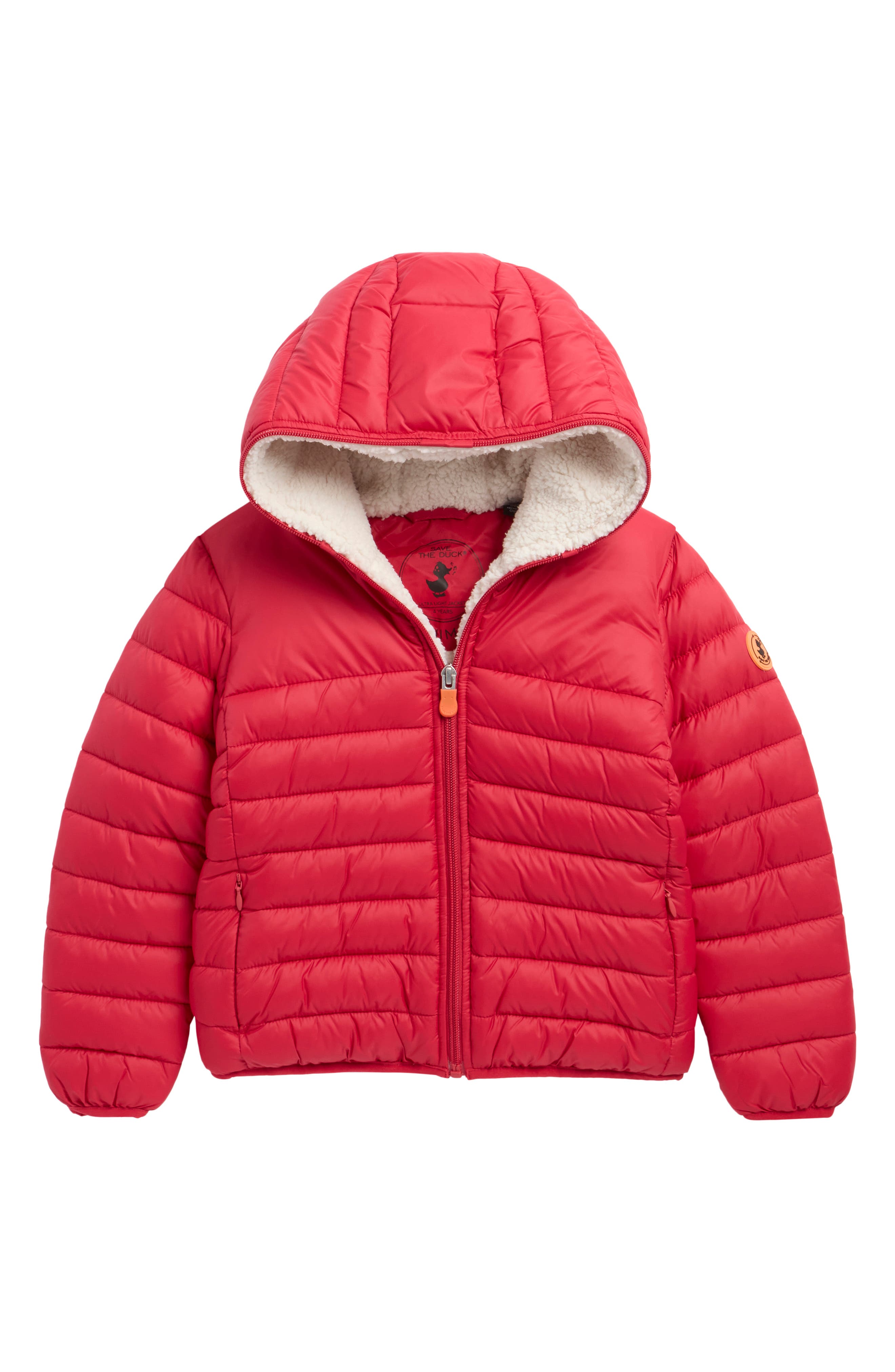 Kids' Leci Quilted Hooded Jacket