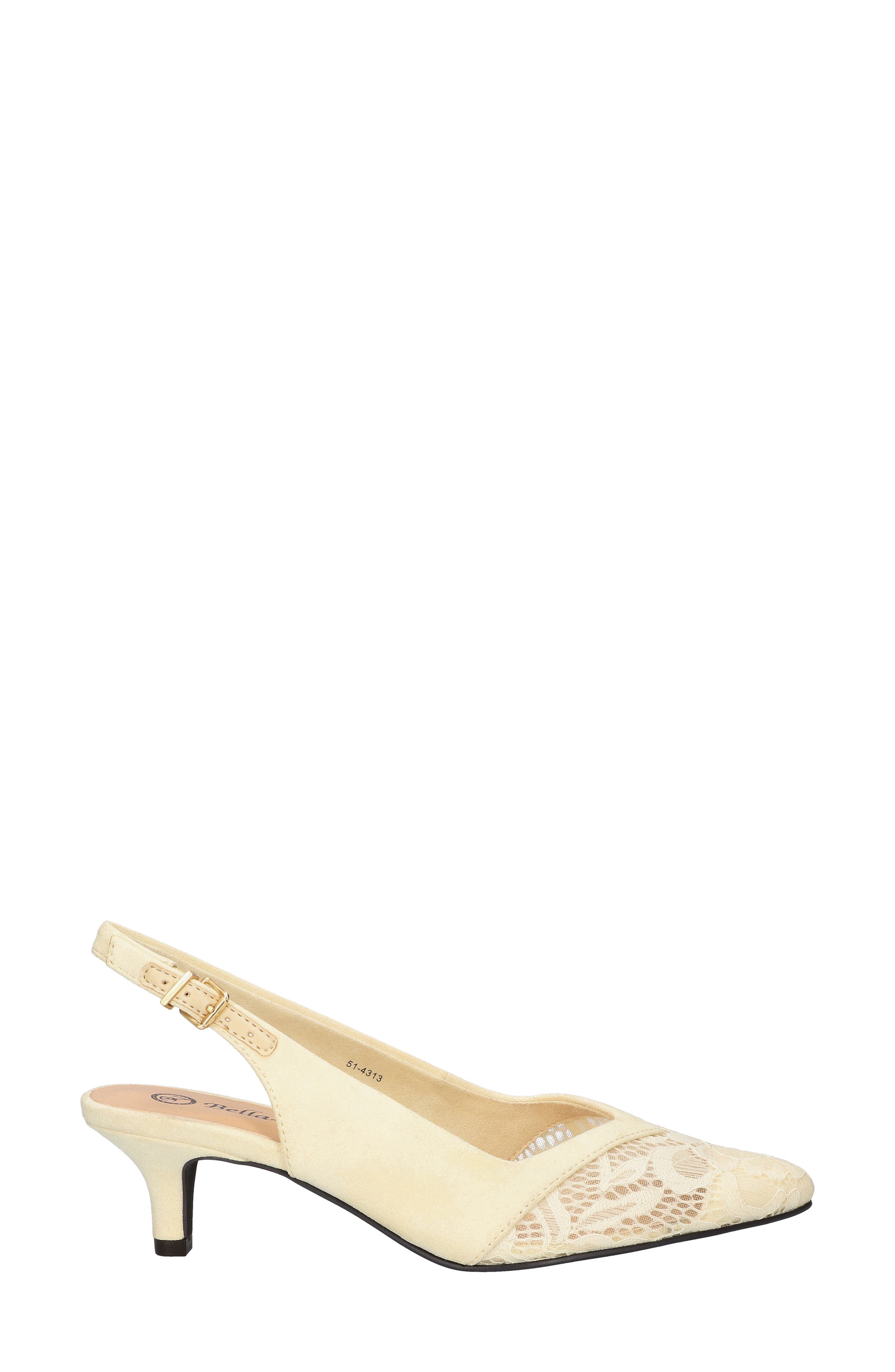 Bella Vita Marquette Slingback Kitten Heel Pump, Alternate, color, 
