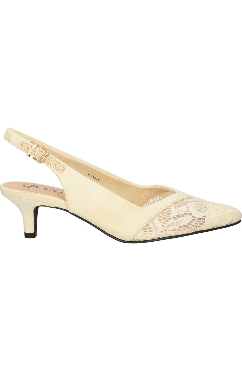 Bella Vita Marquette Slingback Kitten Heel Pump, Alternate, color,